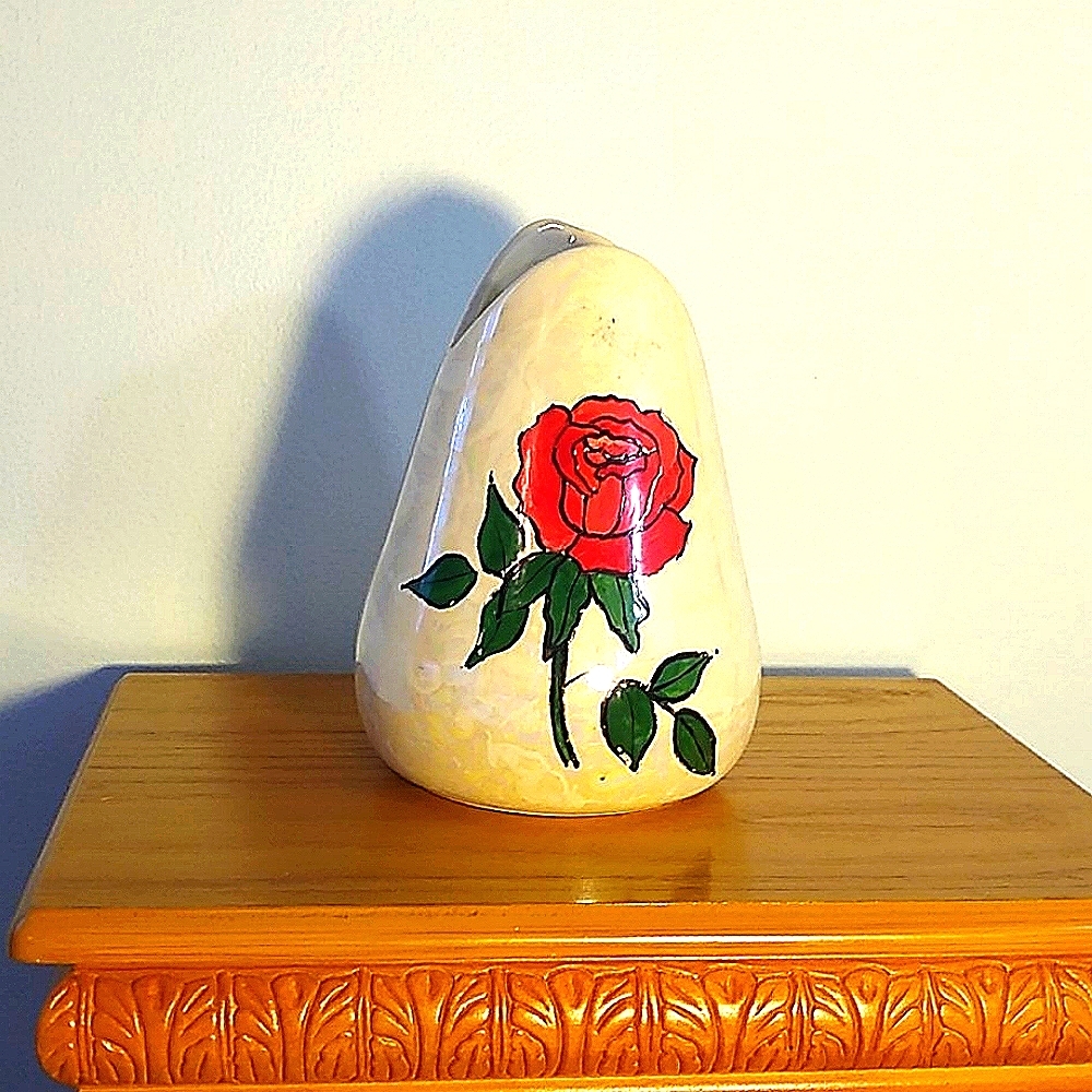 Vintage McCoy Rose Vase